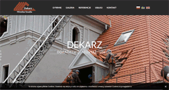 Desktop Screenshot of dekarz.kartuzy.pl