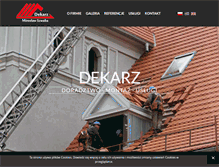 Tablet Screenshot of dekarz.kartuzy.pl
